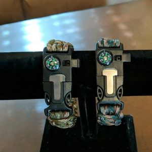 NWOT Survival Paracord Bracelet